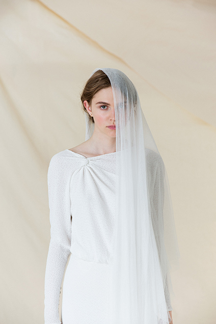 Cortana Bride Ivy wedding dress with Pura veil