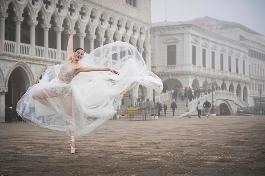 bride-to-be ballet dancer Galia Lahav