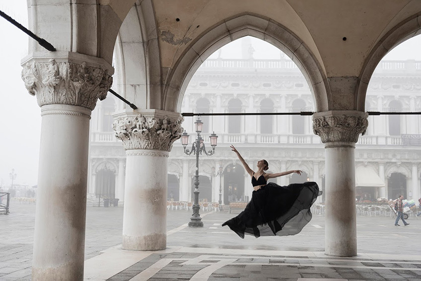 Ballet dancer Galia Lahav venice