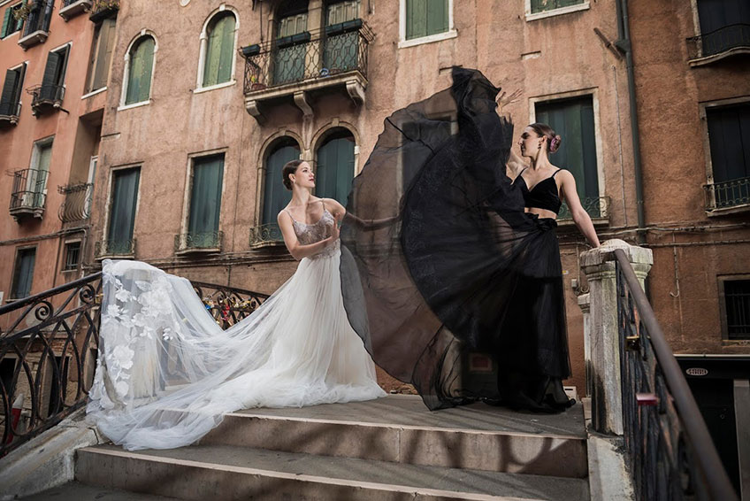 bride wedding gown Venice Galia Lahav
